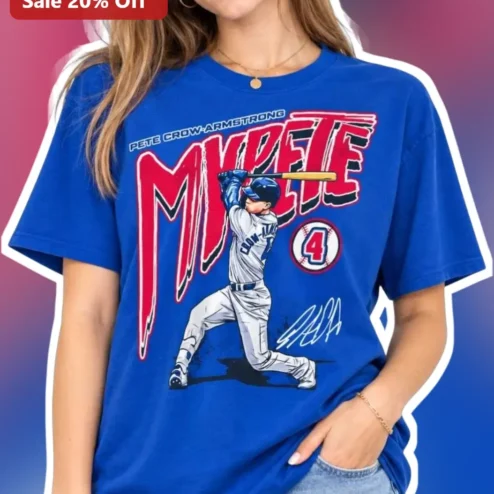 My Pete Tee Baseball Player Graphic Shirt for Men Women