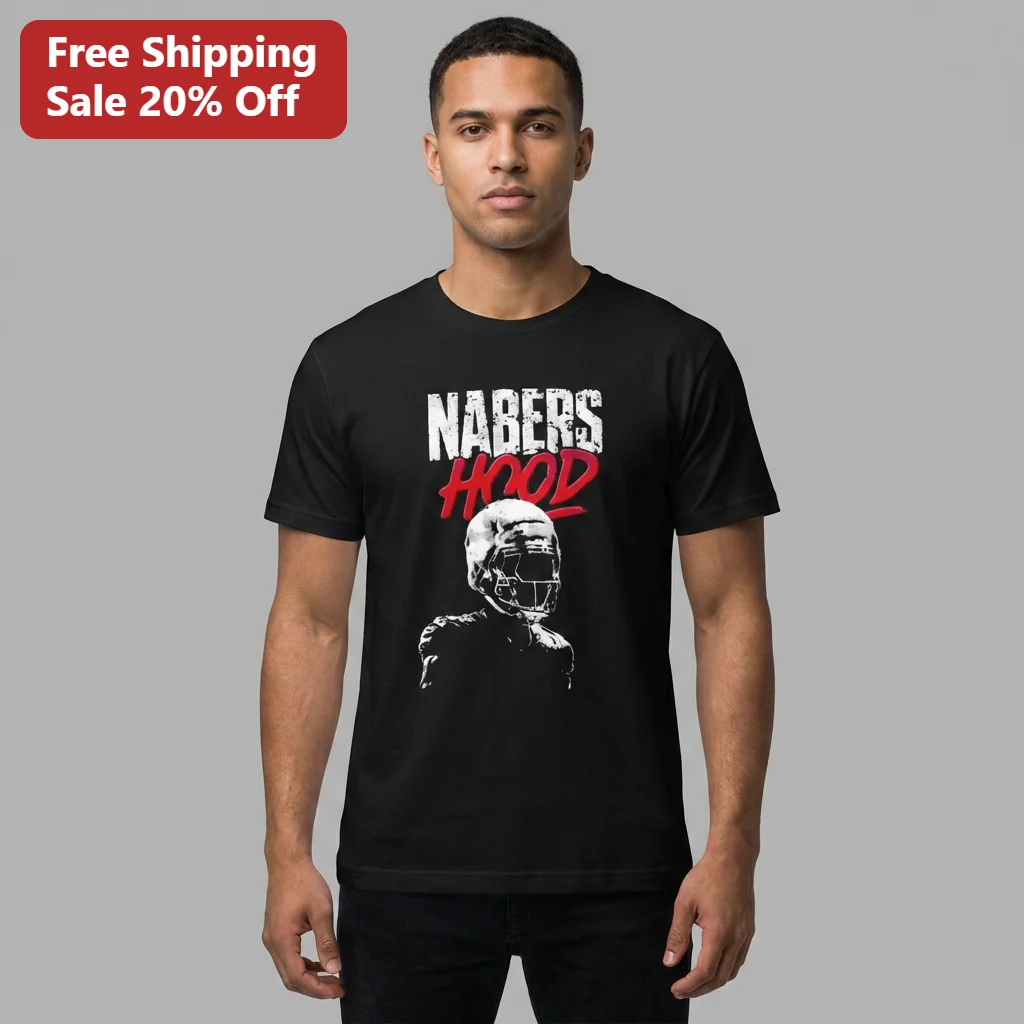 Nabers Hood Tee Malik Nabers New York Giants Football Fan Gift
