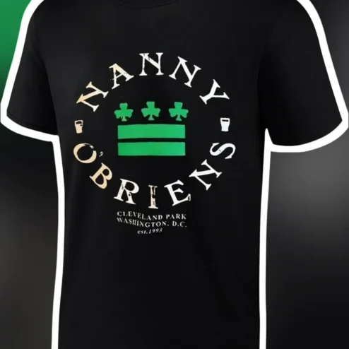 Nanny O'Briens Vintage Irish Pub Tee St. Patrick's Day Gift for Grandma