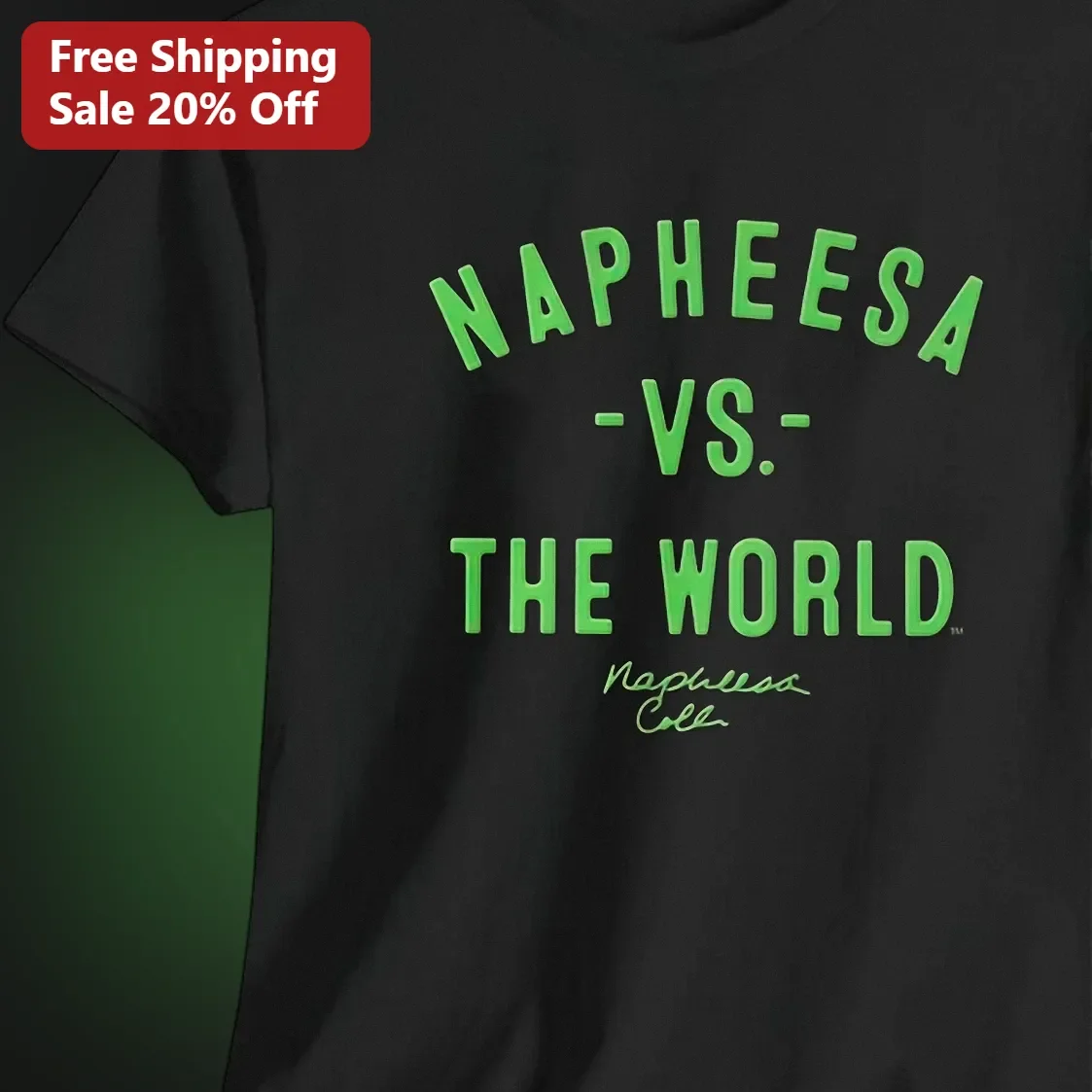 Napheesa Vs The World Napheesa Collier Signature Graphic Tee
