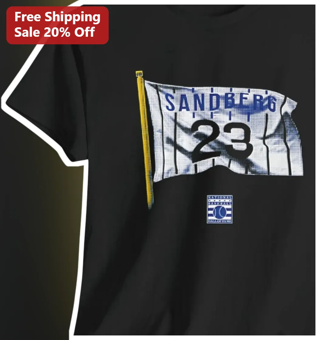 National Baseball Hall of Fame Tee Vintage Cooperstown Ryne Sandberg Shirt