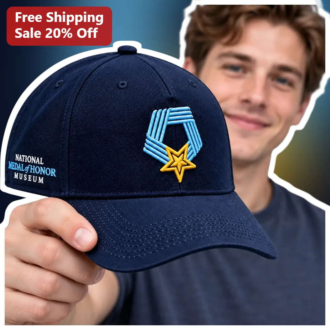 National Medal of Honor Museum Cap Arlington Texas Souvenir Military Veteran Gift