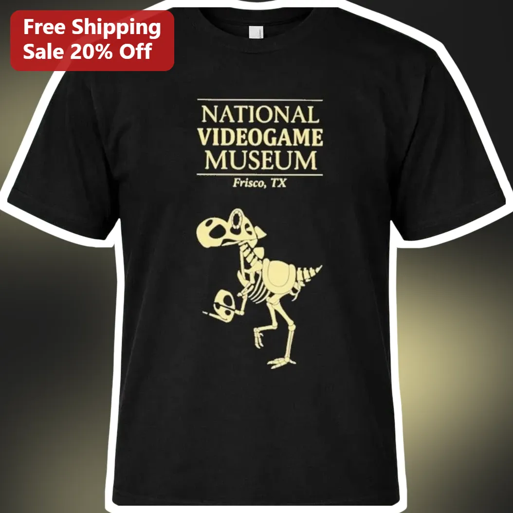 National Videogame Museum Frisco TX Tee Retro Gaming Souvenir Gift Shirt