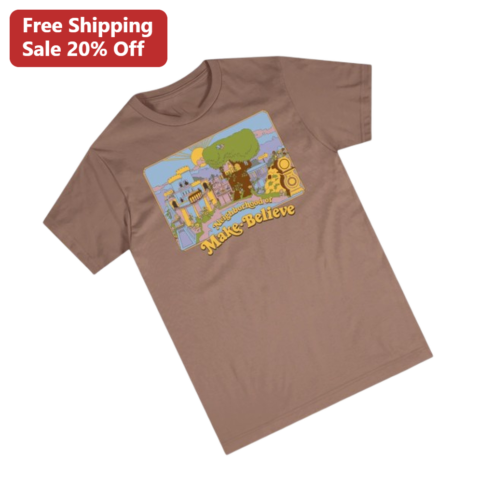 Neighborhood of Make-Believe Retro Vintage Graphic Tee Nostalgic TV Merch Gift