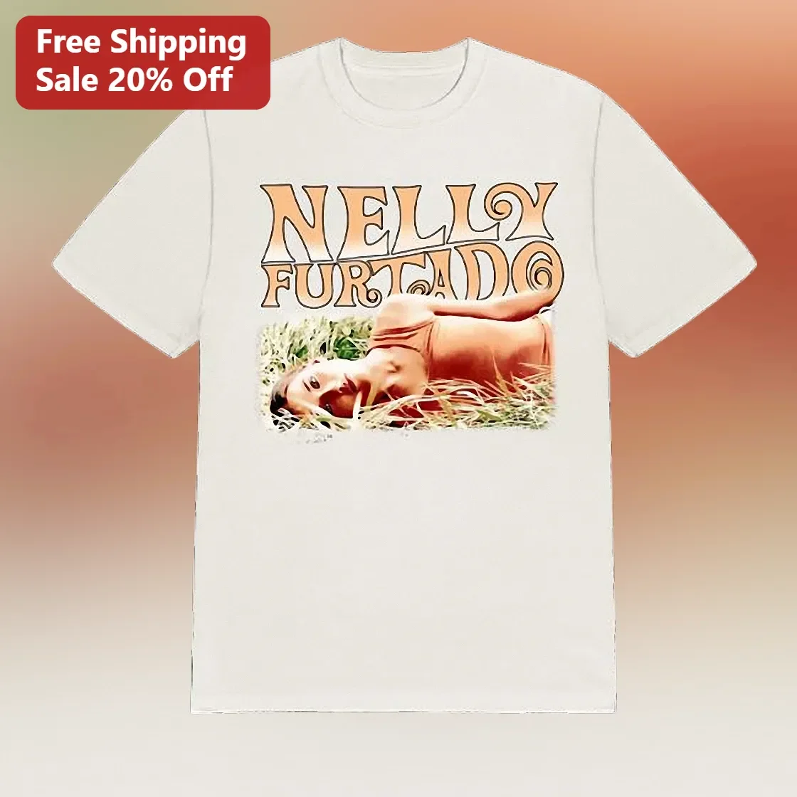 Nelly Furtado Y2K Retro Graphic Tee Vintage Pop Star Merch Gift for Fans