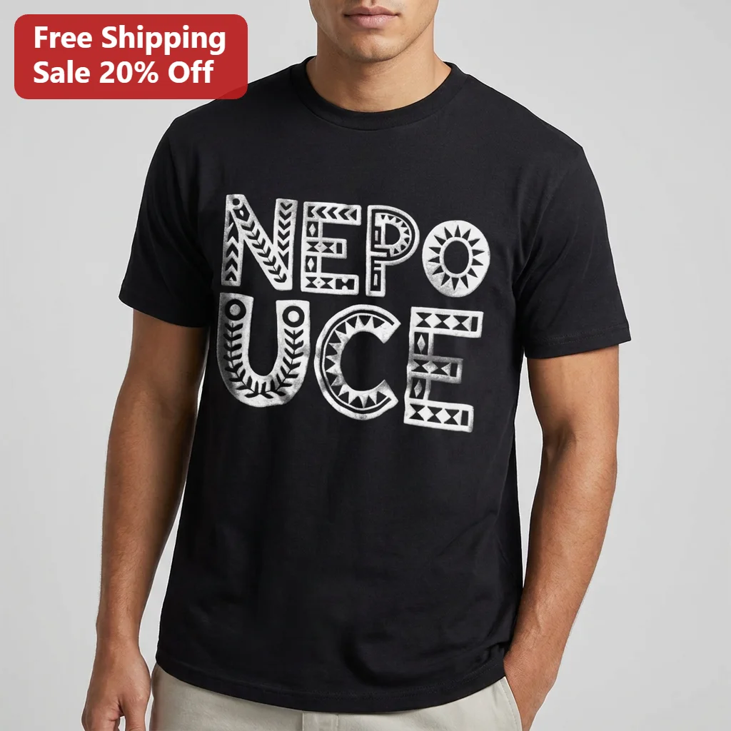 Nepo Uce Tee Samoan Tribal Pattern Shirt Polynesian Heritage Graphic Gift for Grayson Waller Fans