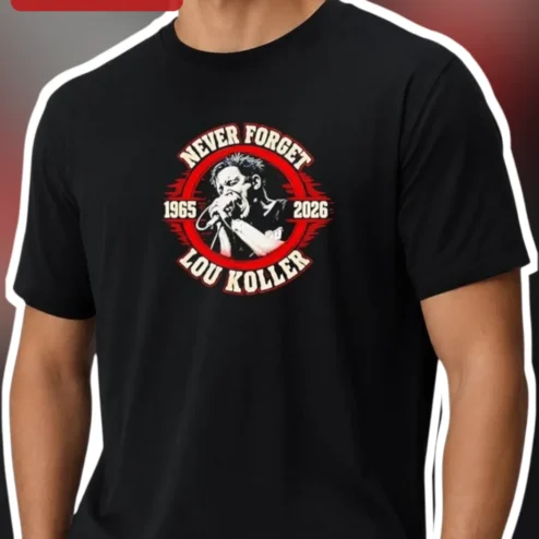 Never Forget Lou Koller Punk Rock Graphic Tee Operation Ivy Rancid Fan Gift