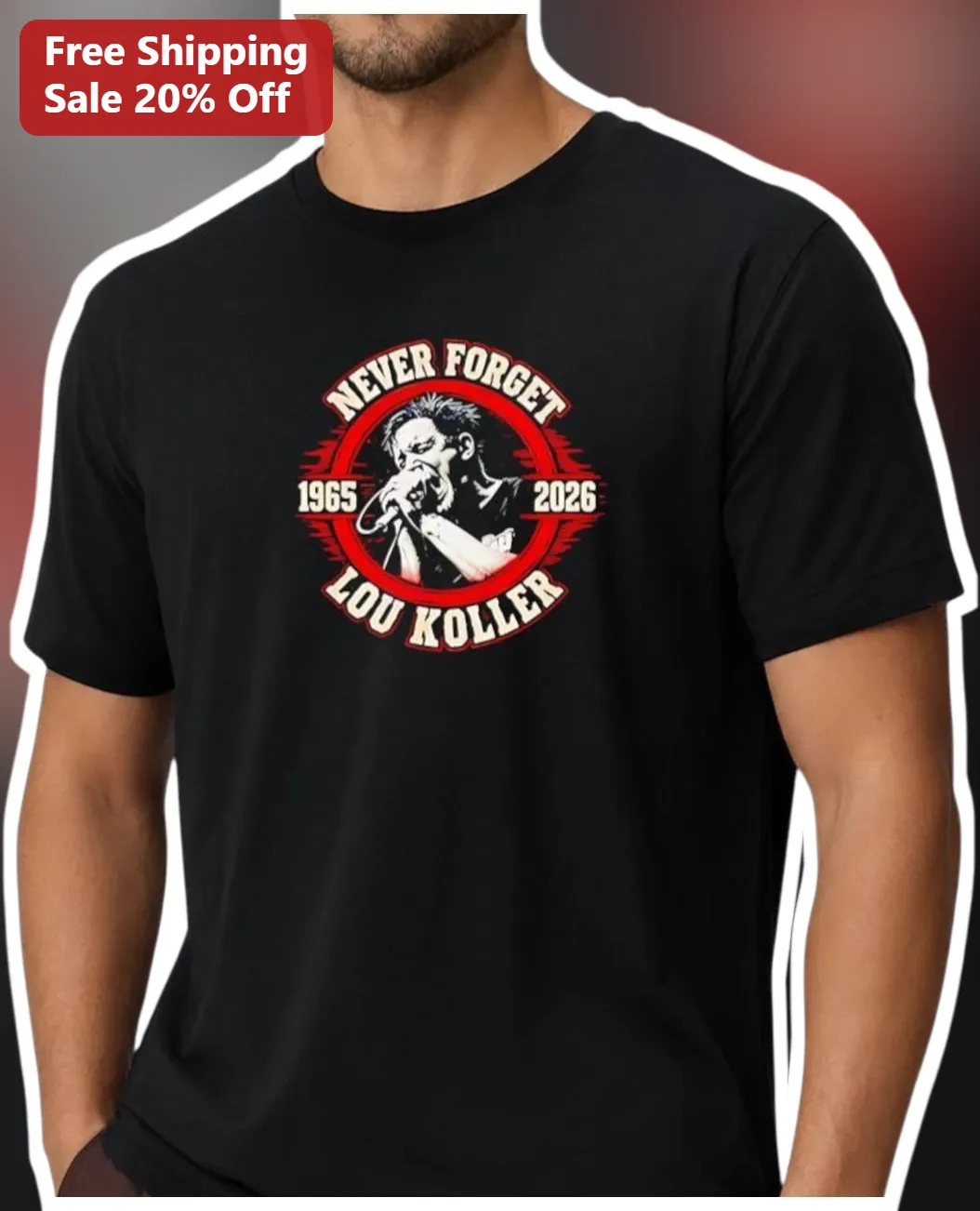 Never Forget Lou Koller Punk Rock Graphic Tee Operation Ivy Rancid Fan Gift