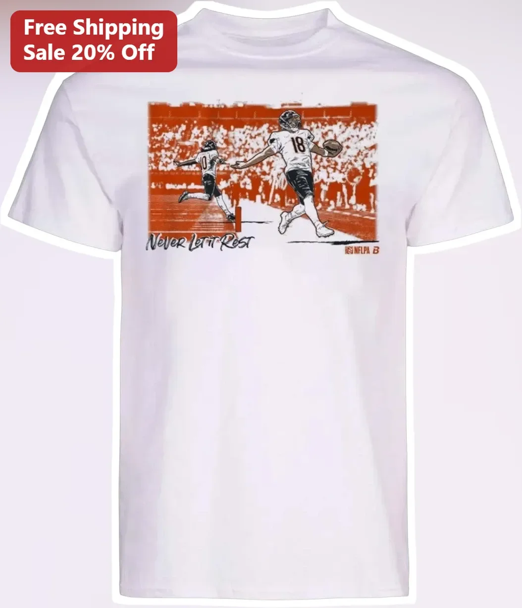 Never Let It Rest Patrick Mahomes Vintage Football Graphic Tee
