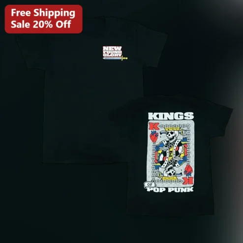New Found Glory Kings of Pop Punk Graphic Tee for Men Women