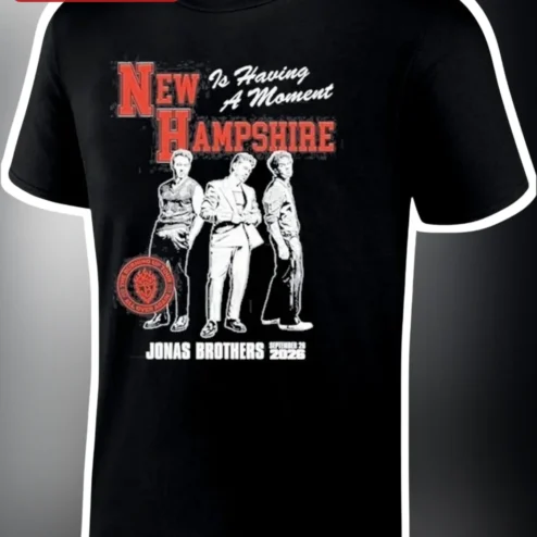 New Hampshire Is Having A Moment Jonas Brothers Vintage Graphic Tee