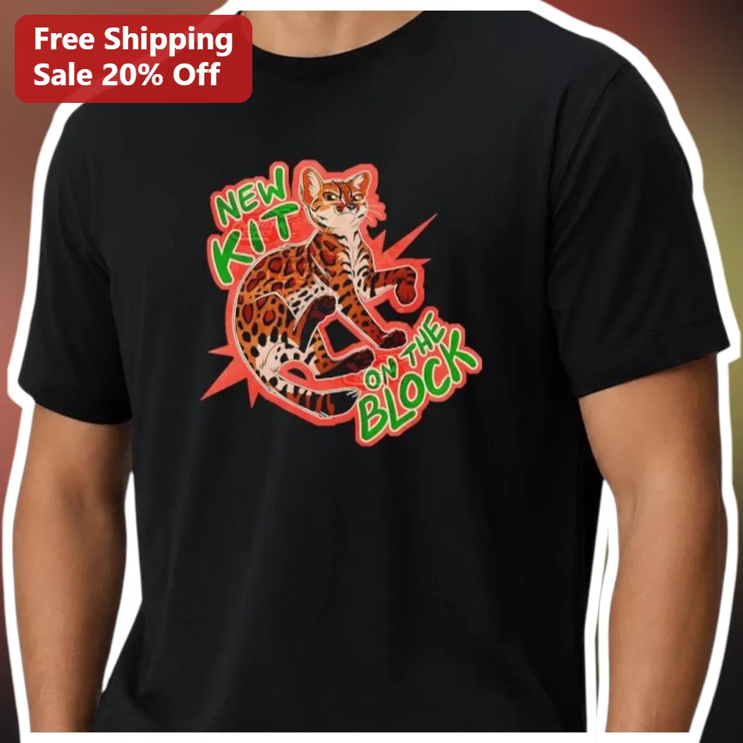 New Kit On The Block Bengal Cat Tee Funny Kitten Gift for Cat Lovers