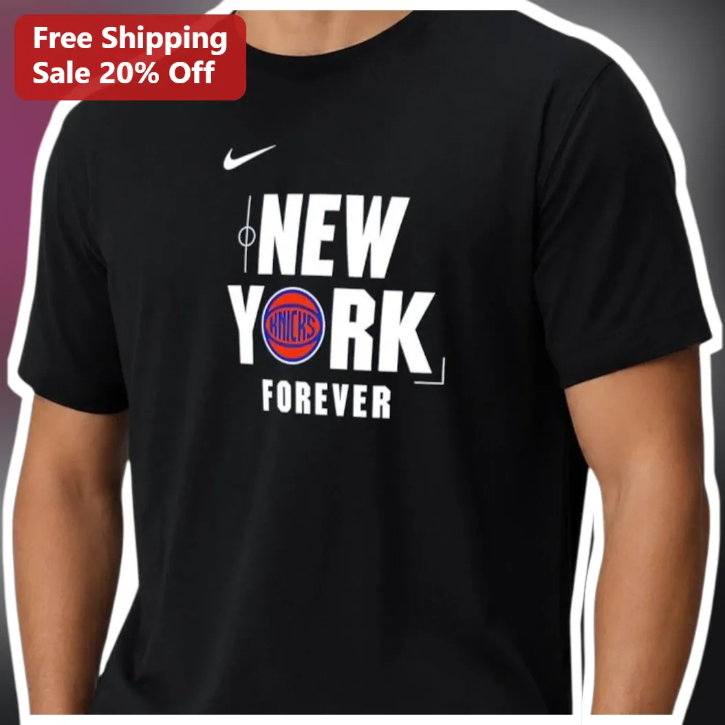 New York Forever Knicks Basketball Fan Graphic Tee