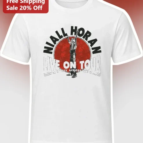 Niall Horan Dinner Party Live On Tour Graphic Tee Vintage Concert Merch