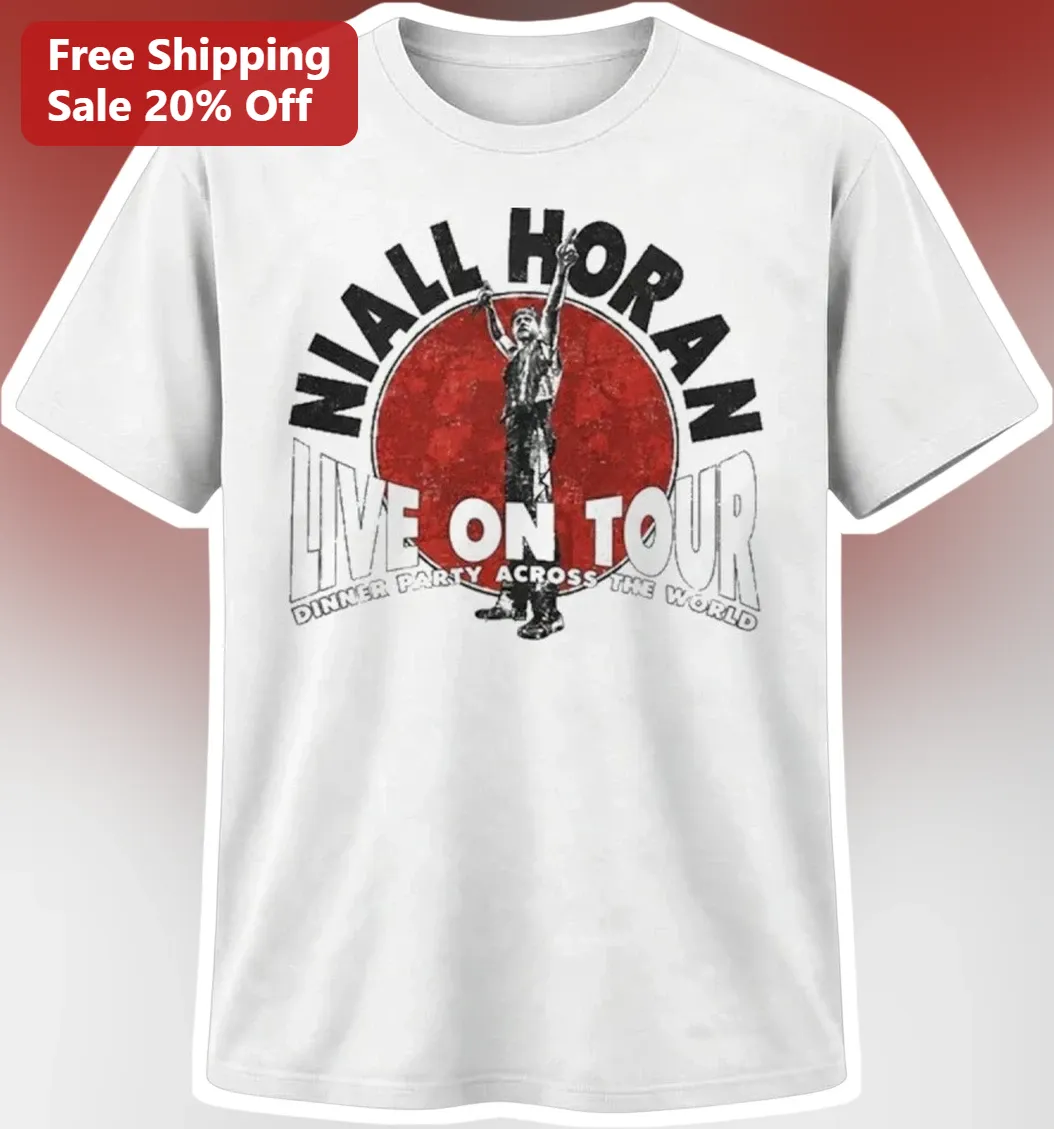 Niall Horan Dinner Party Live On Tour Vintage Graphic Tee