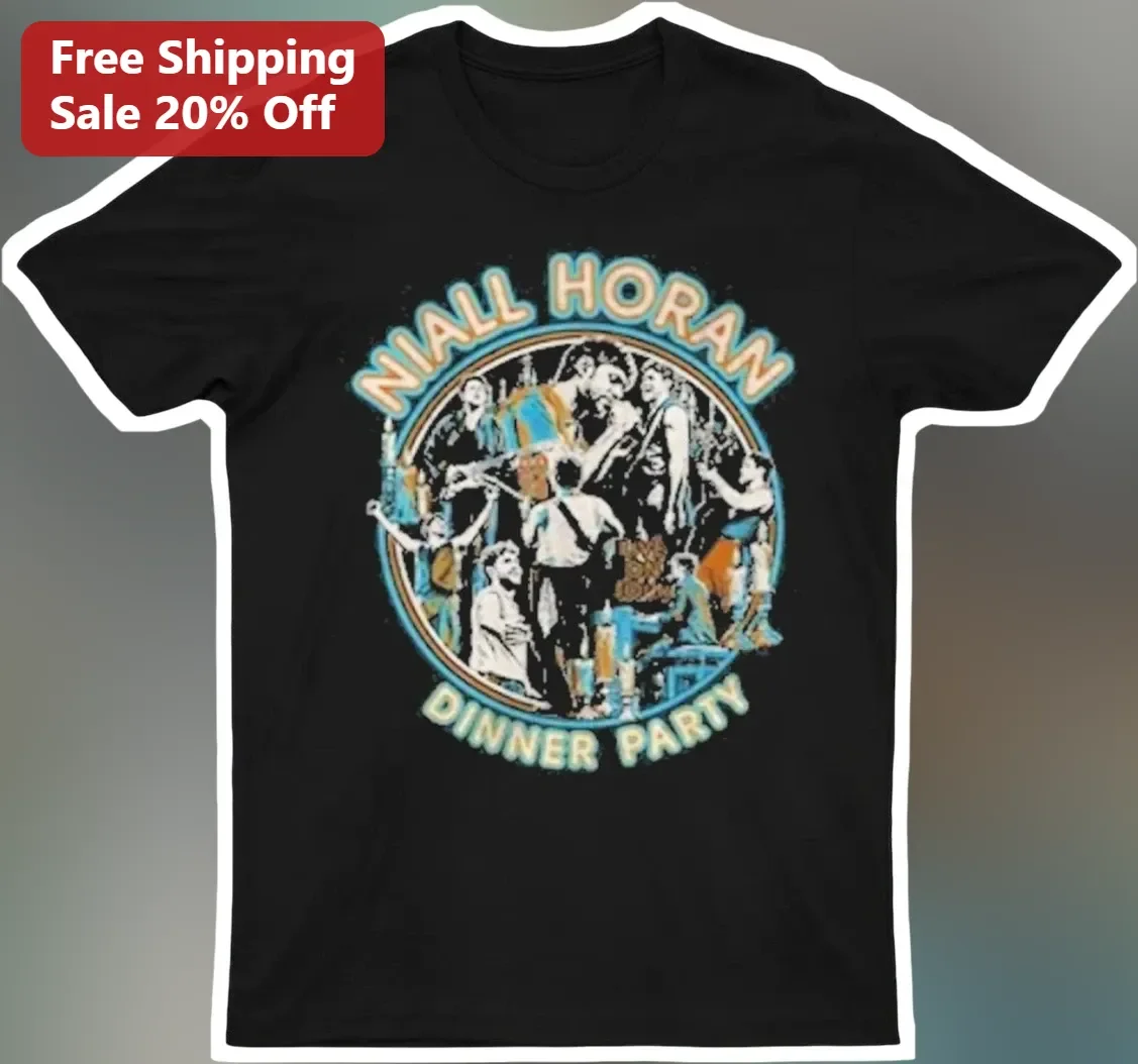 Niall Horan Dinner Party Tee Vintage Album Merch Graphic T-Shirt for Fans