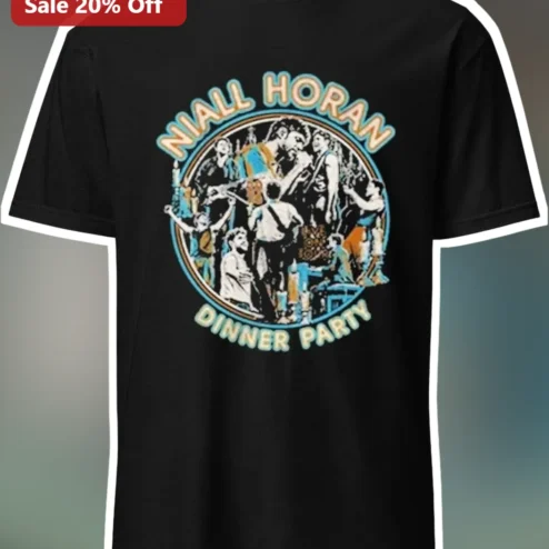 Niall Horan Dinner Party Tee Vintage Concert Graphic T-Shirt for Fans