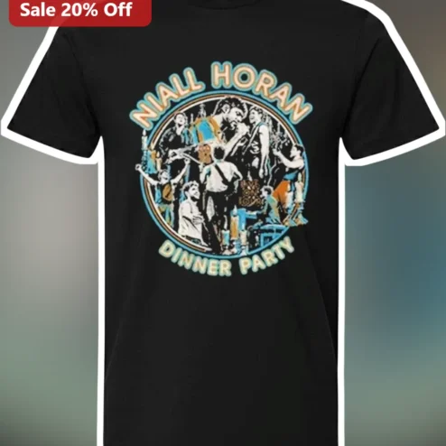 Niall Horan Dinner Party Vintage Graphic Tee for Fans