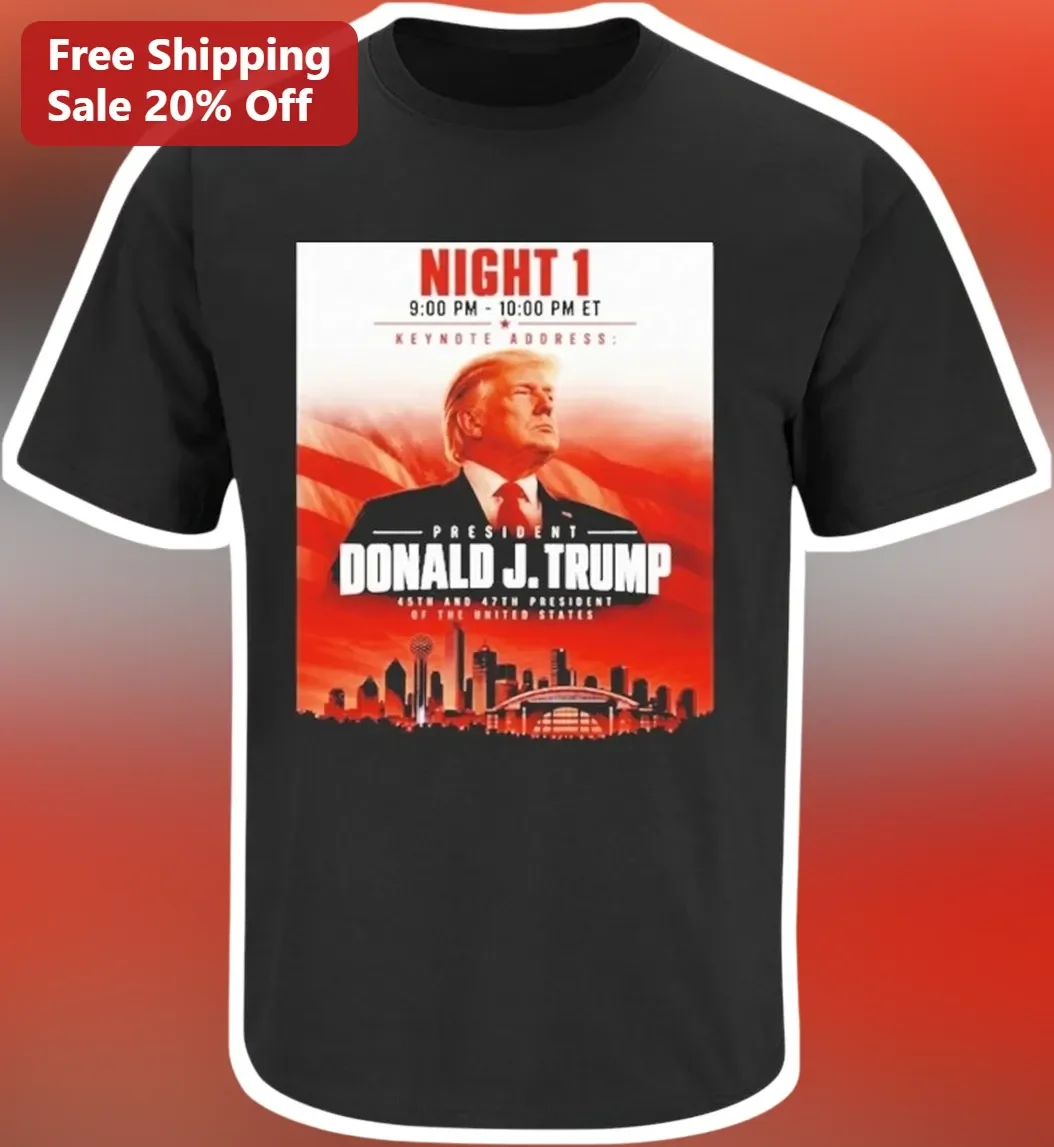 Night 1 President Donald J. Trump Graphic Tee