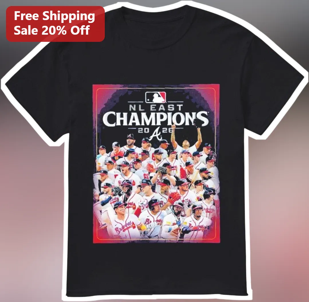 NL East Champions 2026 Atlanta Braves Tee