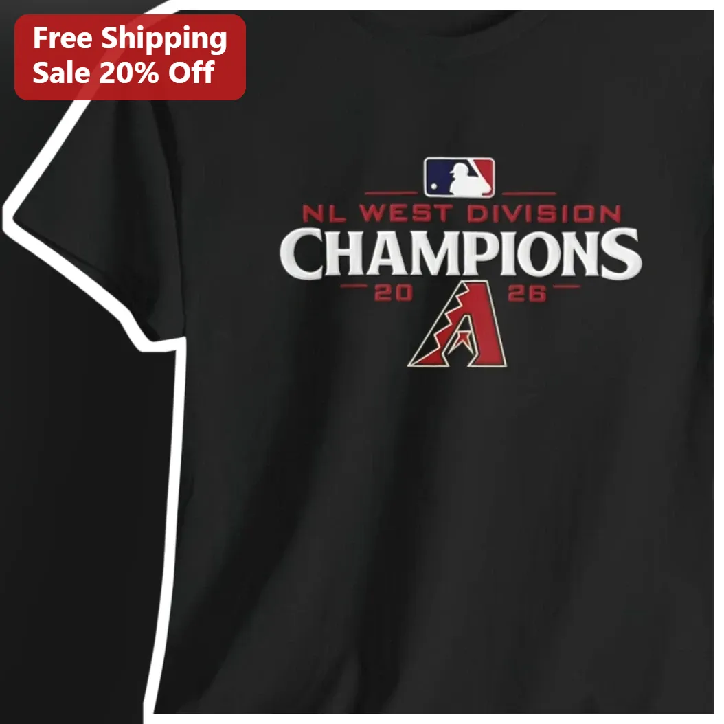 NL West Division Champions Tee Baseball Fan Gift Apparel