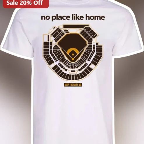 No Place Like Home Keep The Faith Graphic Tee