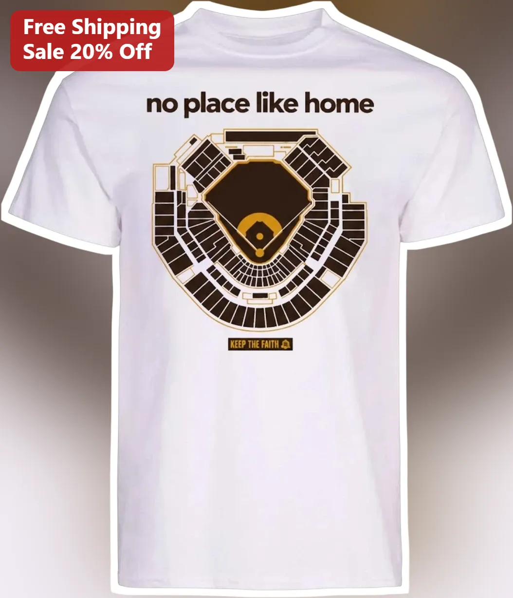 No Place Like Home Keep The Faith Graphic Tee