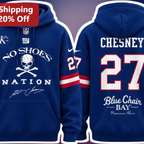 No Shoes Nation Blue Chair Bay Premium Rum Hoodie Luke Combs Signature NFL Style