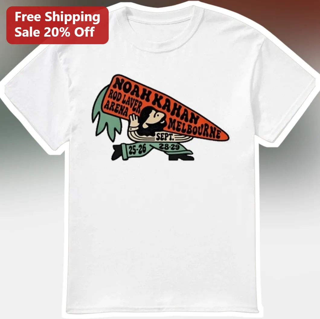 Noah Kahan Vintage Surfboard Graphic Tee Stick Season Folk Music Merch