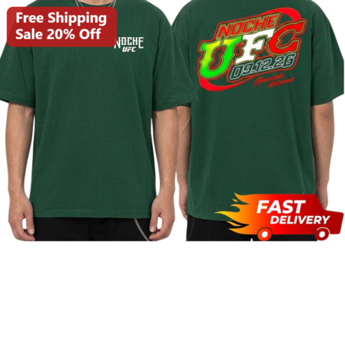 Noche UFC 09.12.26 Glendale Arizona Tee, Mexican Independence Day MMA Fight Night Fan Shirt