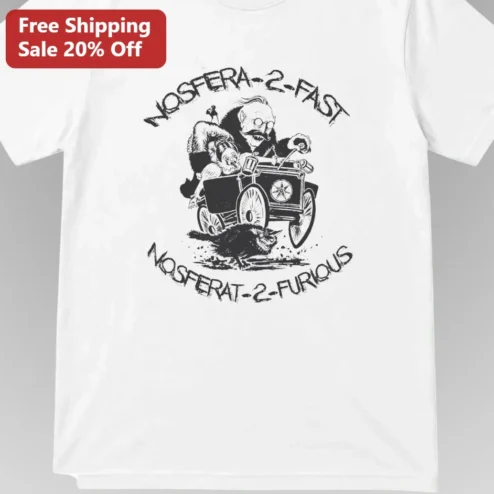 Nosfera 2 Fast Nosferat 2 Furious Graphic Tee