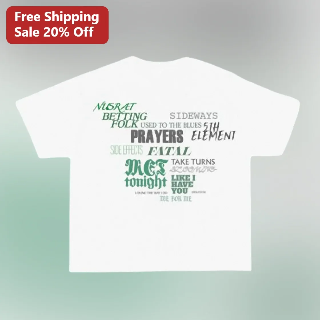 Nusrat Fateh Ali Khan Prayers 5th Element Qawwali Sufi Music Tribute Graphic Tee