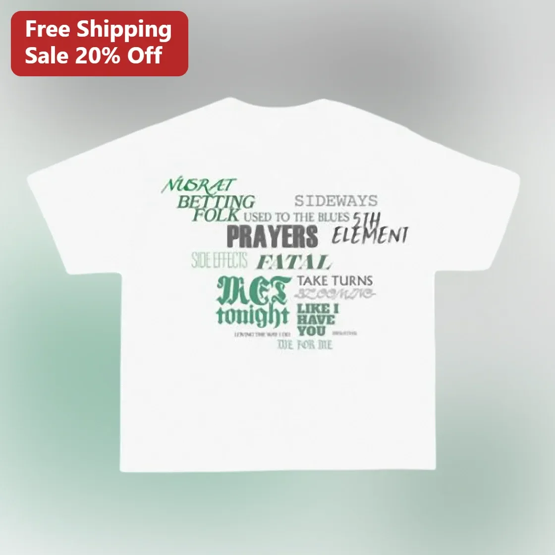 Nusrat Fateh Ali Khan Sideways Lyrics Qawwali Tribute Graphic Tee