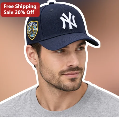 NY Police Department City of New York Embroidered Baseball Cap