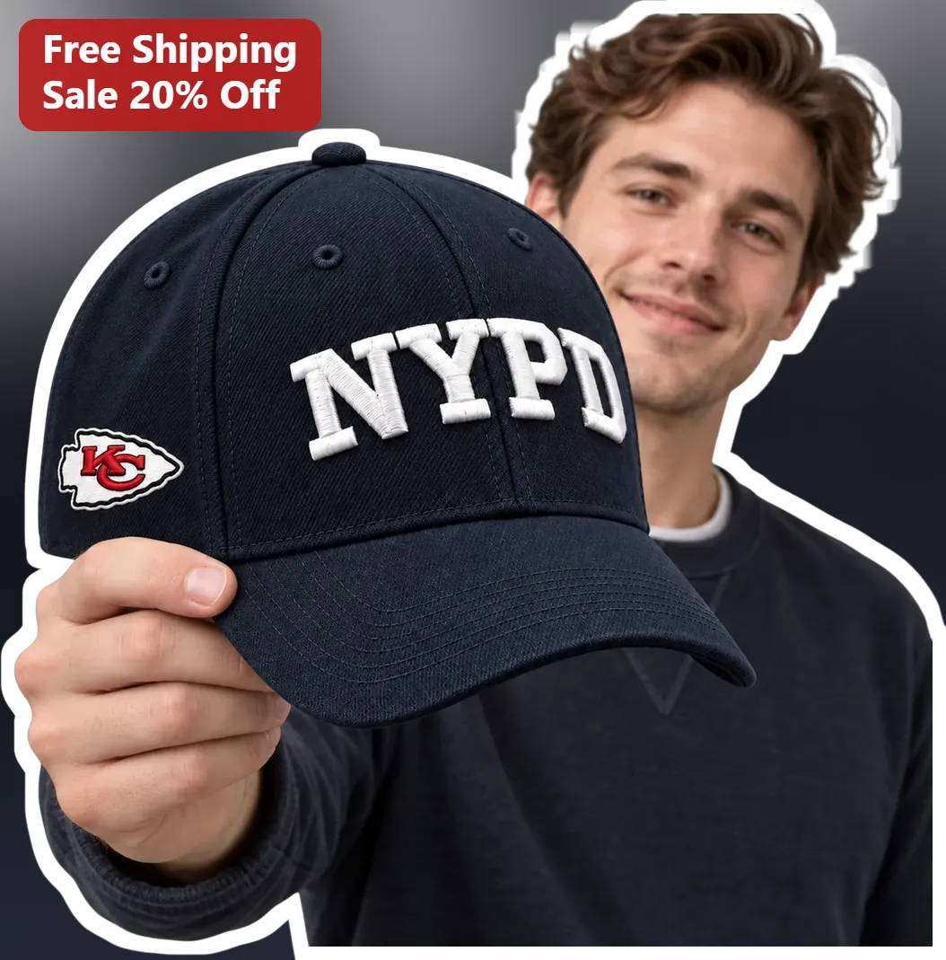 NYPD Cap Navy Baseball Hat Embroidered Police Insignia Headwear for Men Women Gift