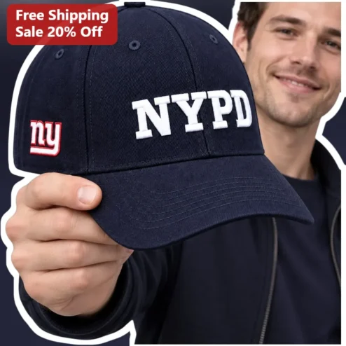 NYPD Cap New York Police Department Baseball Hat for Men Women First Responder Gift