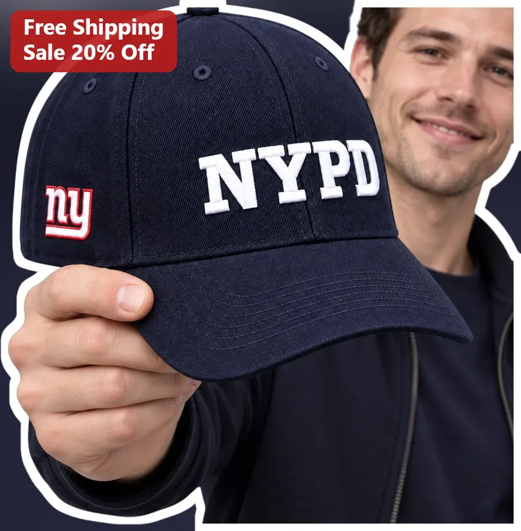 NYPD Cap New York Police Department Baseball Hat for Men Women First Responder Gift