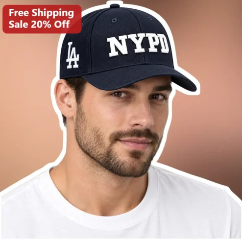 NYPD LA Cap Embroidered Baseball Hat New York City Police Style Unisex Dad Hat