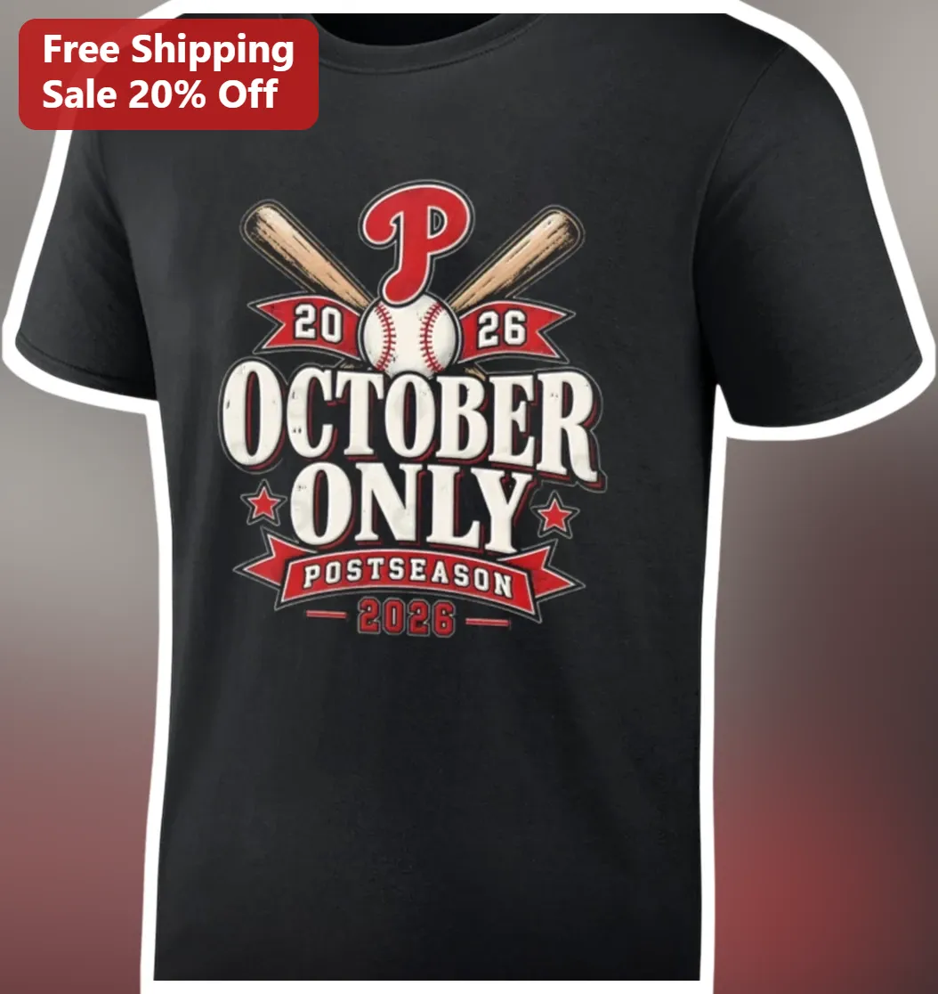 October Only Postseason Tee Vintage Baseball Playoff Shirt Gift for Men Women