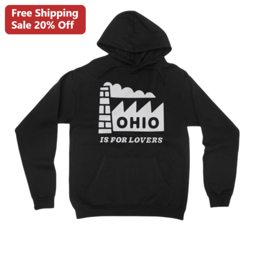 Ohio Is For Lovers Hoodie Hawthorne Heights Inspired Indie Rock Graphic Sweatshirt