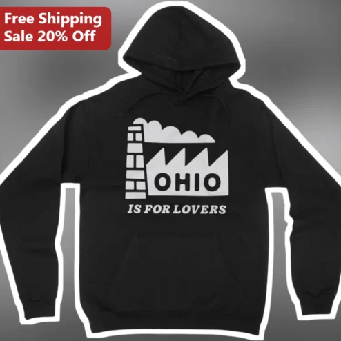 OHIO IS FOR LOVERS Hoodie Hawthorne Heights Nostalgia Graphic Sweatshirt for Men Women
