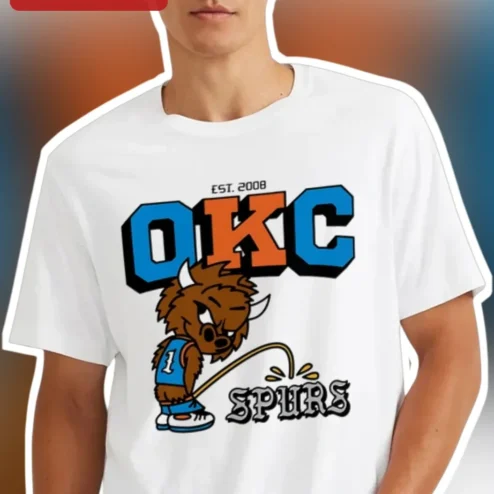 OKC Spurs Est. 2008 Vintage Rivalry Graphic Tee