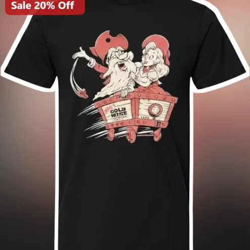 Old Wine Tee Funny Vintage Cartoon Couple Graphic Shirt for Seniors Grandparents Anniversary Gift