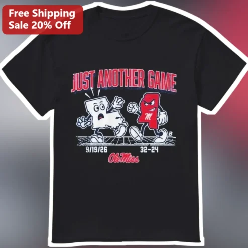 Ole Miss Rebels Just Another Game Vintage Football Tee