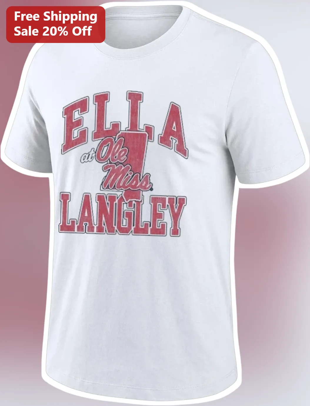 Ole Miss Vintage Personalized Name Custom Class Year Tee University of Mississippi Rebels Gameday Gift