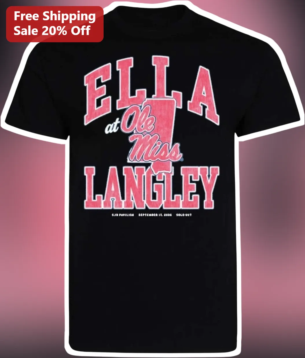Ole Miss Vintage Rock Band Style Graphic Tee for Women Men College Fans