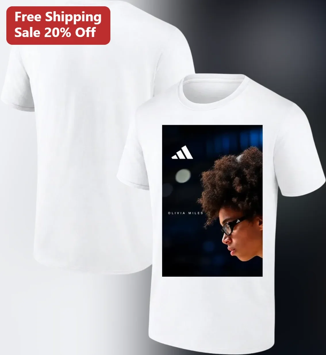 Olivia Miles WNBA Basketball Player Graphic Tee Vintage 90s Style Shirt for Fans