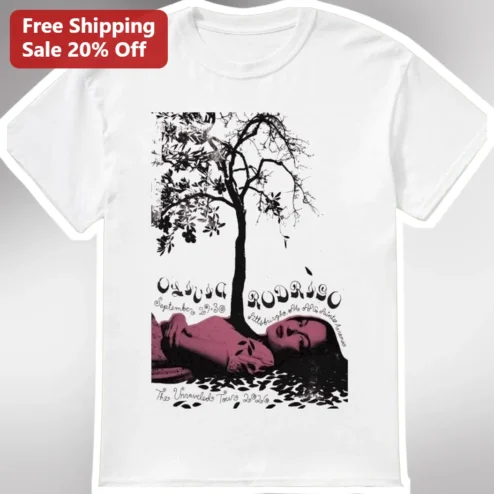 Olivia Rodrigo The Unraveled Tour Tee