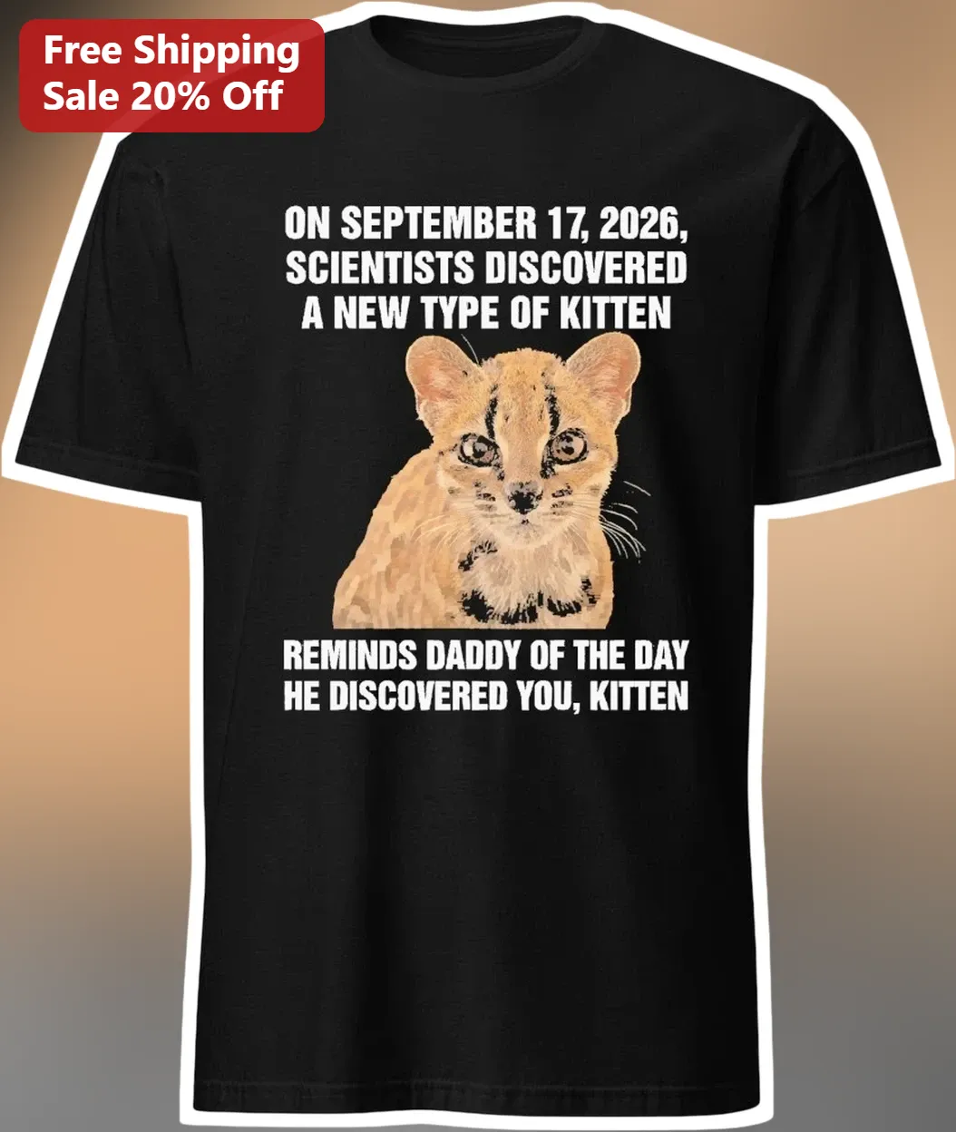 On September 17, 2026 Scientists Discovered A New Type Of Kitten Reminds Daddy Tee