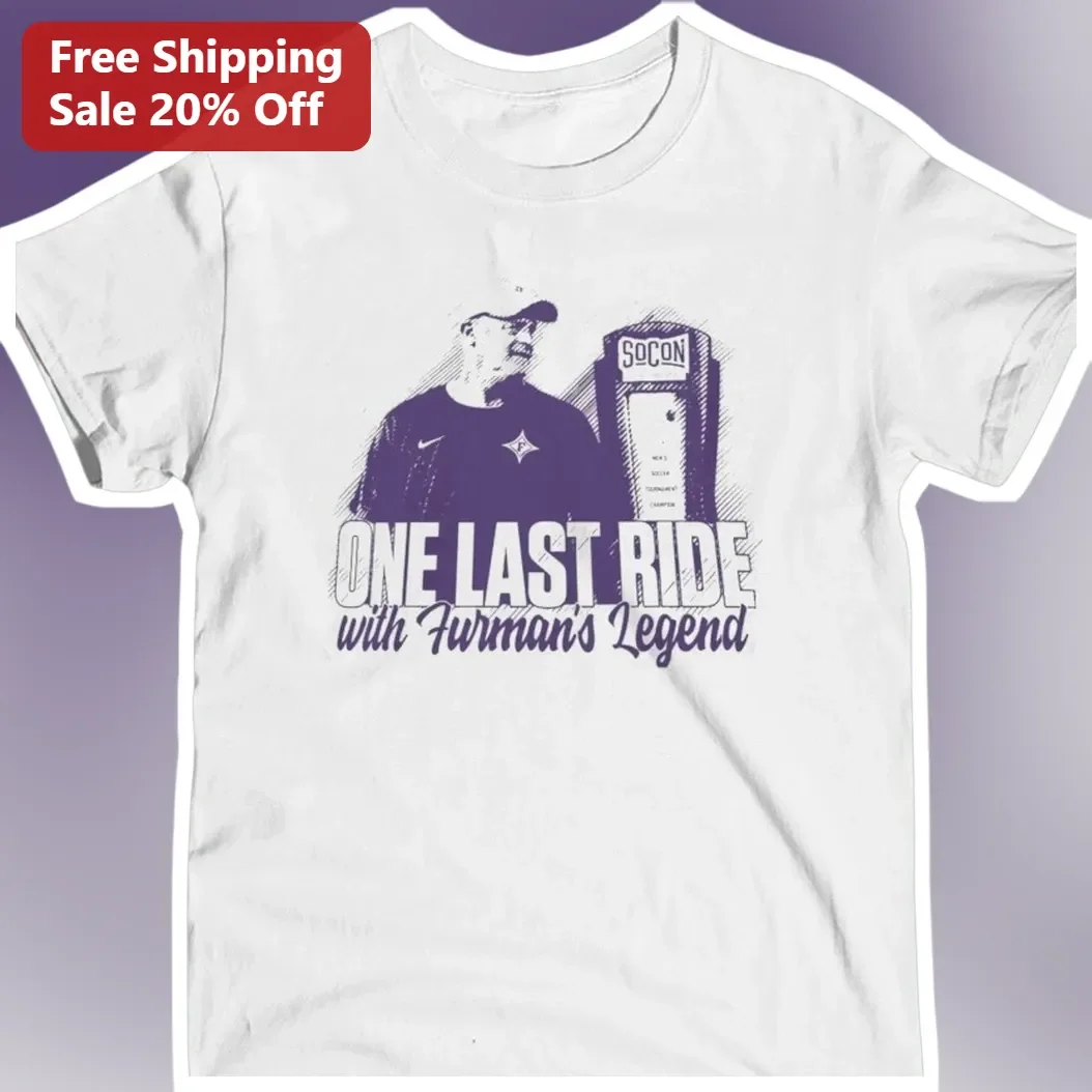 One Last Ride with Furman's Legend Vintage Coach Graphic Tee